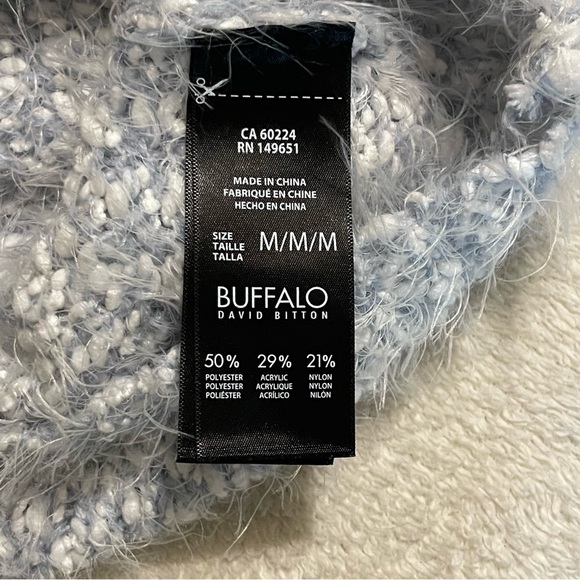 Buffalo David Bitton Women’s‎ Eyelash Sweater size medium - Picture 4 of 10